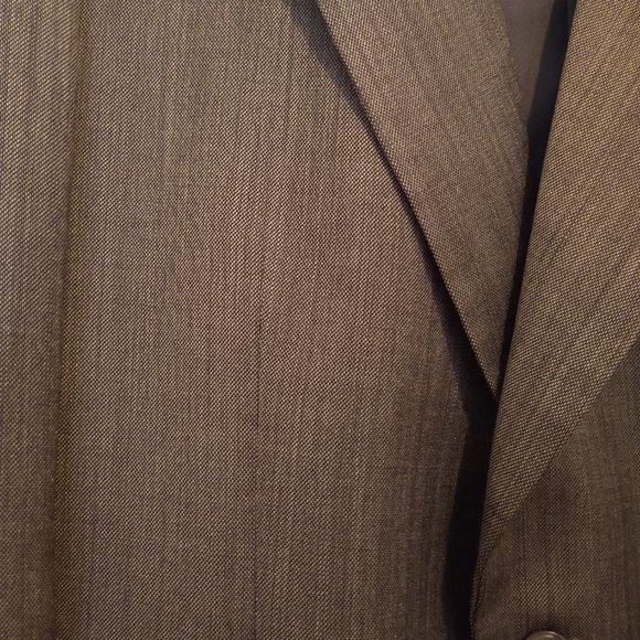 Vintage Stone Gray Men's Jacket/Blazer/Coat - Custom Made, 100% Wool, Retro Fit - Picture 3 of 14